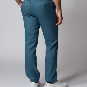 Pants Faux Linen Azul Morocco - Image 3